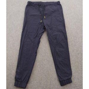 Han Kjobenhavn Joggers Pants Mens Medium Blue Elastic Waist Tapered Drawstring